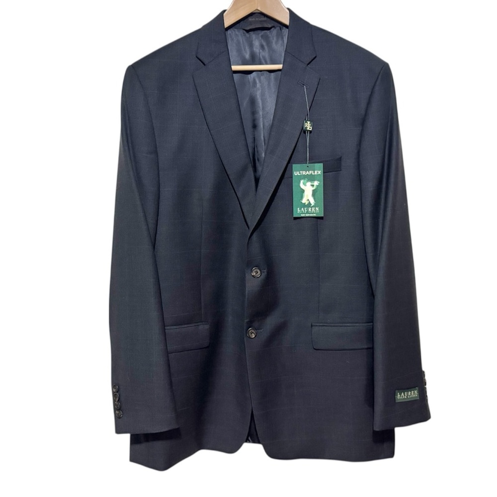NWT Lauren Ralph Lauren Navy Ultraflex Blazer